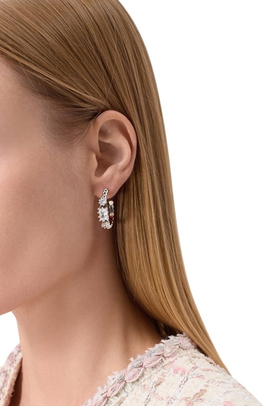 Серьги Eddie Borgo ER1802 Серебряный  ER1802 Фото 2