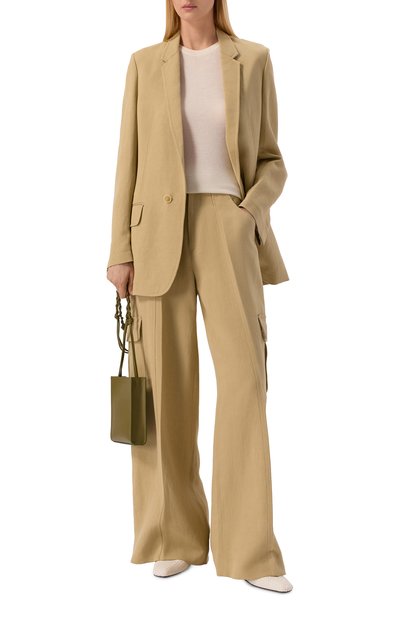 Брюки-карго изо льна и вискозы PETAR PETROV, арт. S26TP10, фото 2