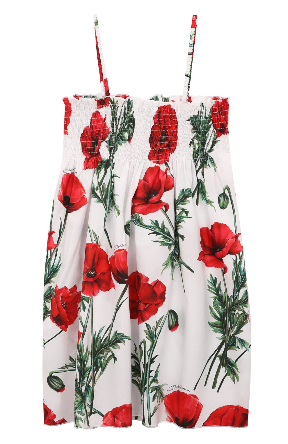 Хлопковый сарафан DOLCE & GABBANA, арт. L52DA6/HS501/8-14, фото 2