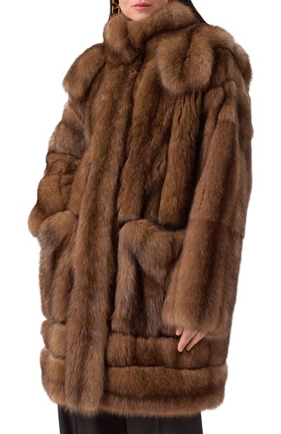 Шуба из меха соболя EMIL SHABAEV, арт. 0067, фото 3