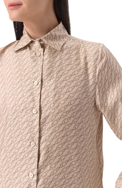 Атласная рубашка HERNO, арт. CM000021D/16009P, фото 5