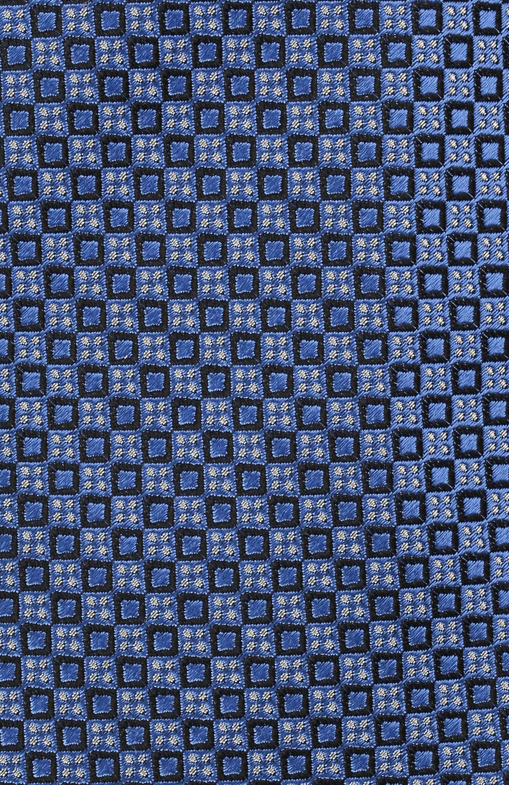 Шелковый галстук CANALI синего цвета по цене 14650 руб., арт. 18/HJ03077, фото 3 Шелковый галстук CANALI, арт. 18/HJ03077, фото 3