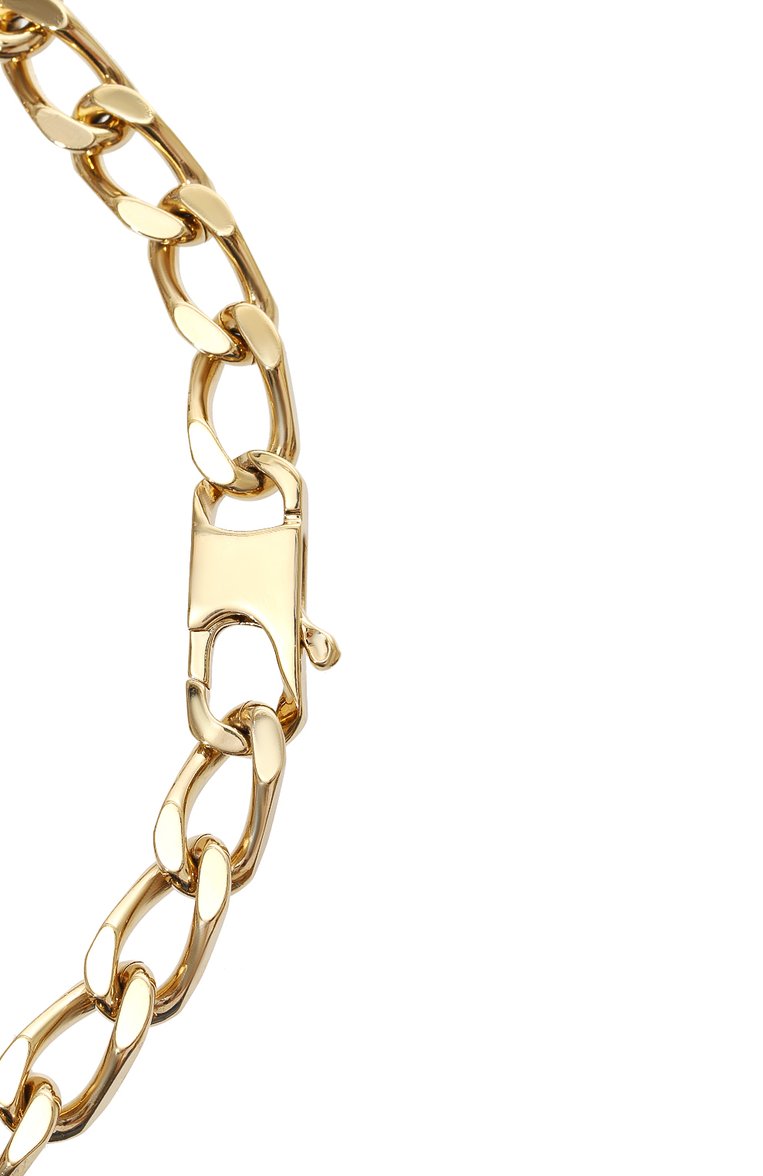 Женское колье JACQUEMUS золотого цвета, арт. 22E221JW027/5804 | Фото 4 (Материал: Металл, Стекло; Нос: Не проставлено; Региональные ограничения белый список (Axapta Mercury): Не проставлено)