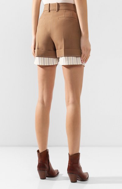 Шерстяные шорты CHLOÉ, арт. CHC20USH11063, фото 4