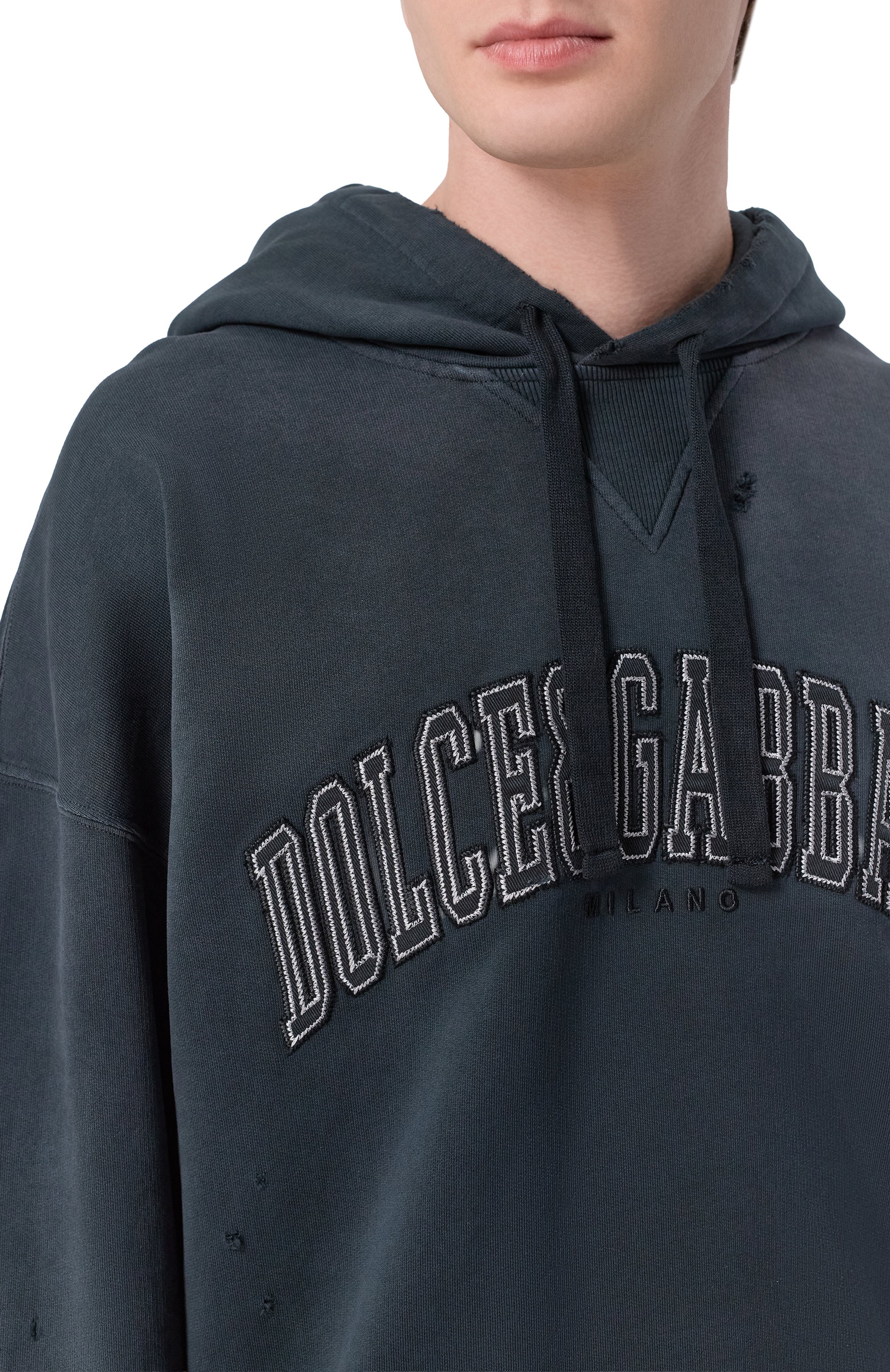 Хлопковое худи DOLCE & GABBANA, арт. G9CACZ/G7N3T, фото 5