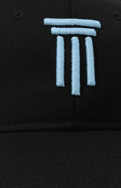 Хлопковая бейсболка DIEGO VENTURINO, арт. D3S3CAPL0G0MARINA, фото 4