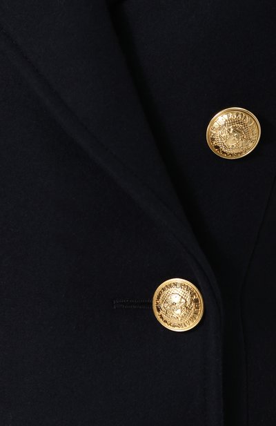 Двубортный жакет из смеси шерсти и кашемира BALMAIN, арт. 142430/W006, фото 5