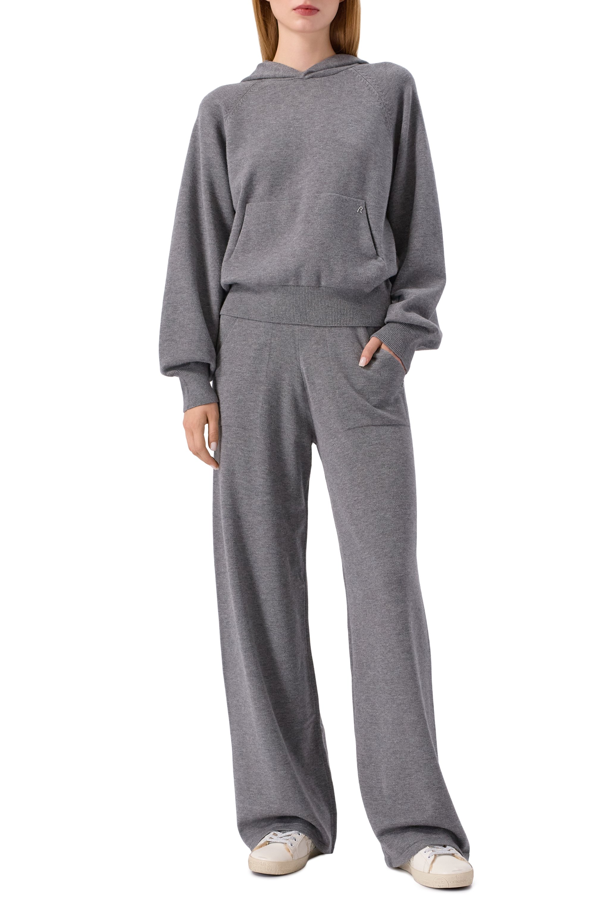 Худи REPLAY темно-серого цвета по цене 19000 руб., арт. DK3905.000.G23372, фото 2 Худи REPLAY, арт. DK3905.000.G23372, фото 2