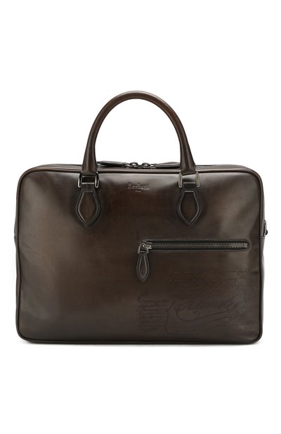 Кожаная сумка для ноутбука BERLUTI, арт. M149253, фото 1