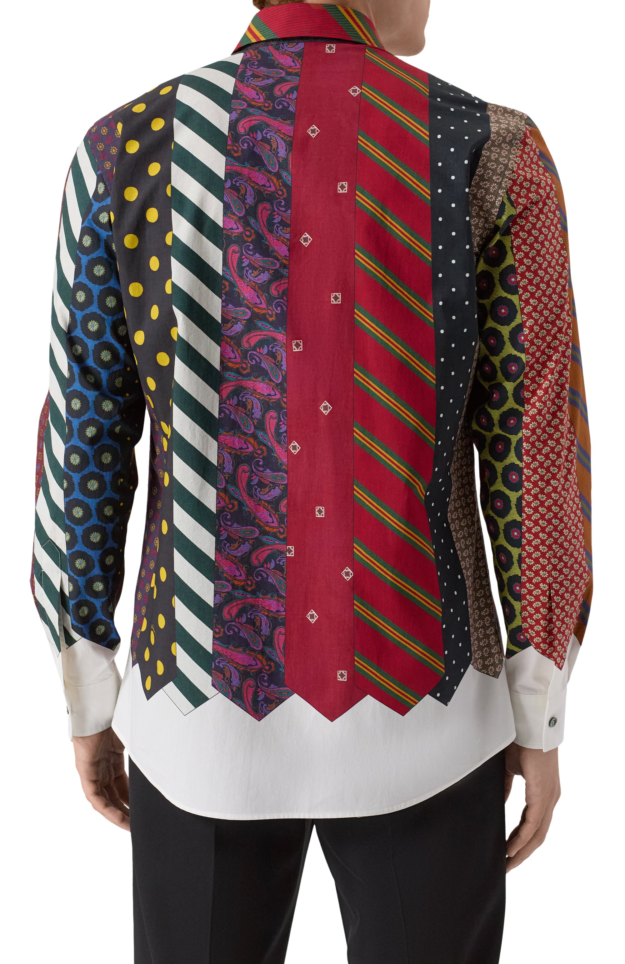 Хлопковая рубашка MOSCHINO, арт. A0234/5255, фото 4