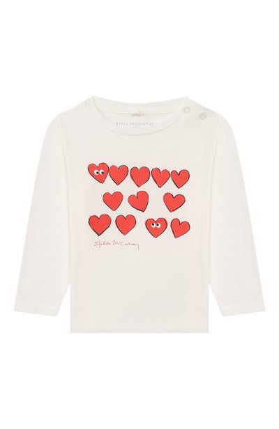 Хлопковый лонгслив STELLA MCCARTNEY, арт. TZ8060