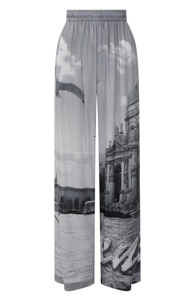 Женские брюки из вискозы BALENCIAGA, арт. 658901/TKL93