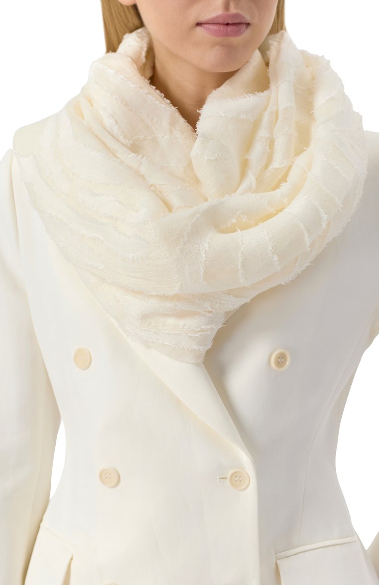 Льняной шарф BRUNELLO CUCINELLI, арт. MSCDVSL01, фото 1