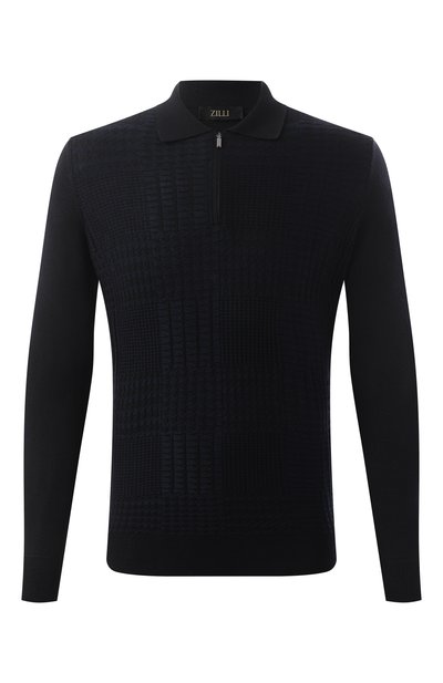 Мужская поло из кашемира и шелка ZILLI, арт. KZP001M0330VPDG00