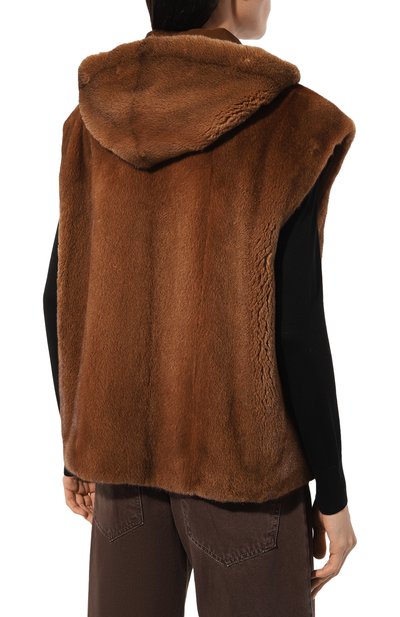 Жилет из меха норки COLOR TEMPERATURE, арт. Н-22/522, фото 4