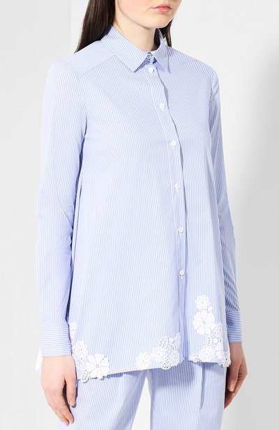 Хлопковая рубашка ERMANNO ERMANNO SCERVINO, арт. 44 T CM31 PRI, фото 3