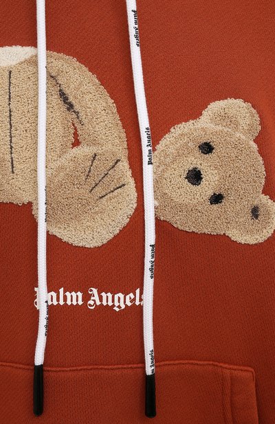 Хлопковое худи PALM ANGELS, арт. PMBB058F21FLE0072760, фото 5