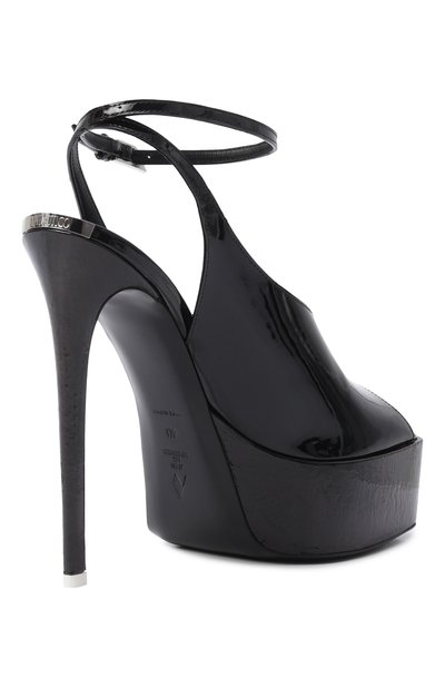 Лакированные босоножки ornella THE ATTICO, арт. 260WSH00911/LBT002AA, фото 5