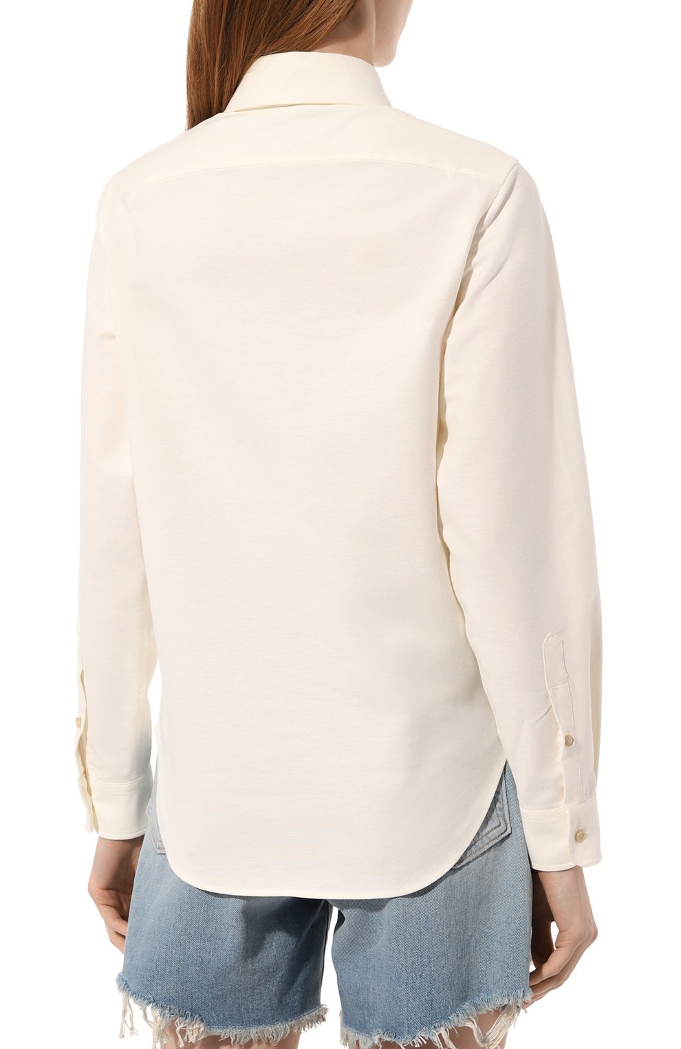 Хлопковая рубашка GUCCI, арт. 621212 Z380H, фото 4