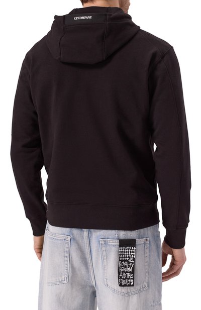 Хлопковое худи C.P. COMPANY, арт. 18CMSS024A005086W, фото 4