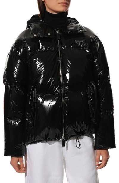 Пуховик PRADA черного цвета по цене 425000 руб., арт. 291974-1ZAH-F0002-212, фото 3 Пуховик PRADA, арт. 291974-1ZAH-F0002-212, фото 3