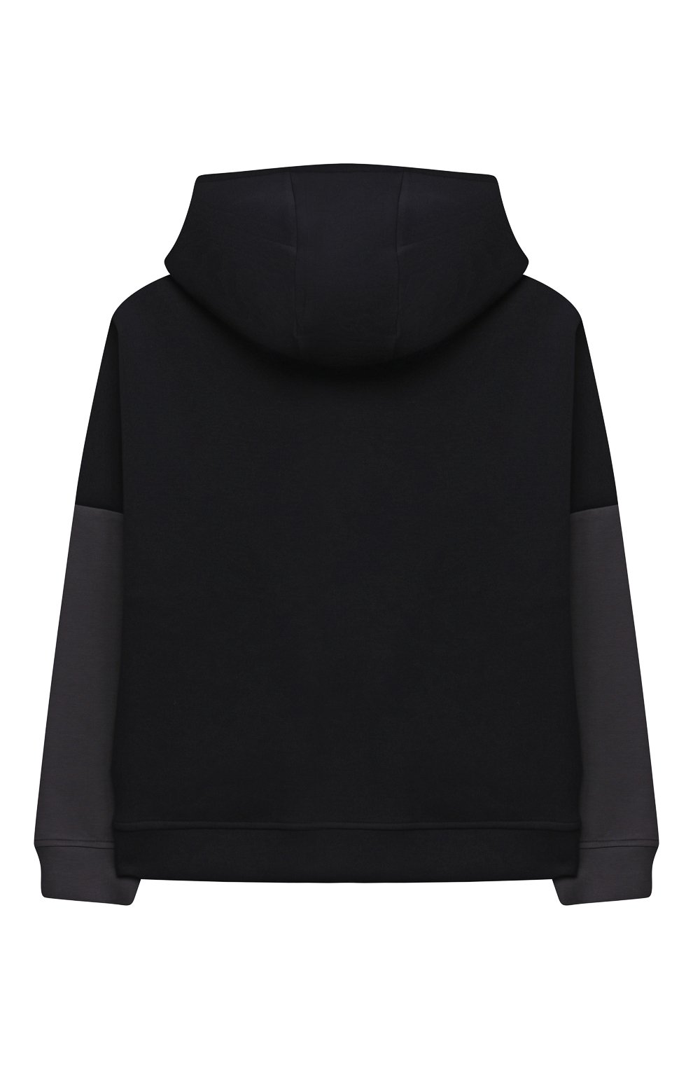 Хлопковая толстовка EMPORIO ARMANI темно-синего цвета по цене 21750 руб., арт. 6K4MJ6/1JHSZ, фото 2 Хлопковая толстовка EMPORIO ARMANI, арт. 6K4MJ6/1JHSZ, фото 2