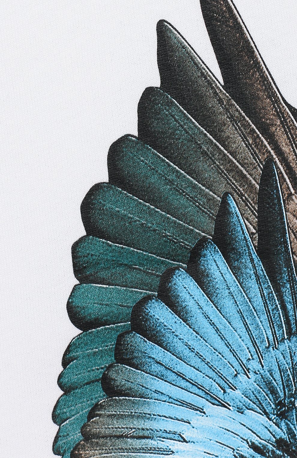 Хлопковые шорты MARCELO BURLON KIDS OF MILAN, арт. 20E/B/MB/3202/0020/8-14Y, фото 3