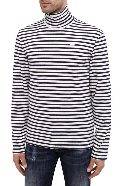 Водолазка из хлопка и льна DSQUARED2, арт. S74GD0767/S23717, фото 3