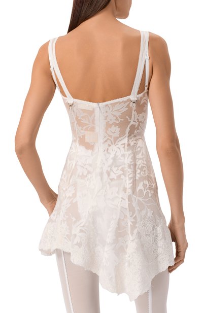 Платье из вискозы и шелка DANIIL ANTSIFEROV белого цвета по цене 80000 руб., арт. DA_3193W, фото 3 Платье из вискозы и шелка DANIIL ANTSIFEROV, арт. DA_3193W, фото 3