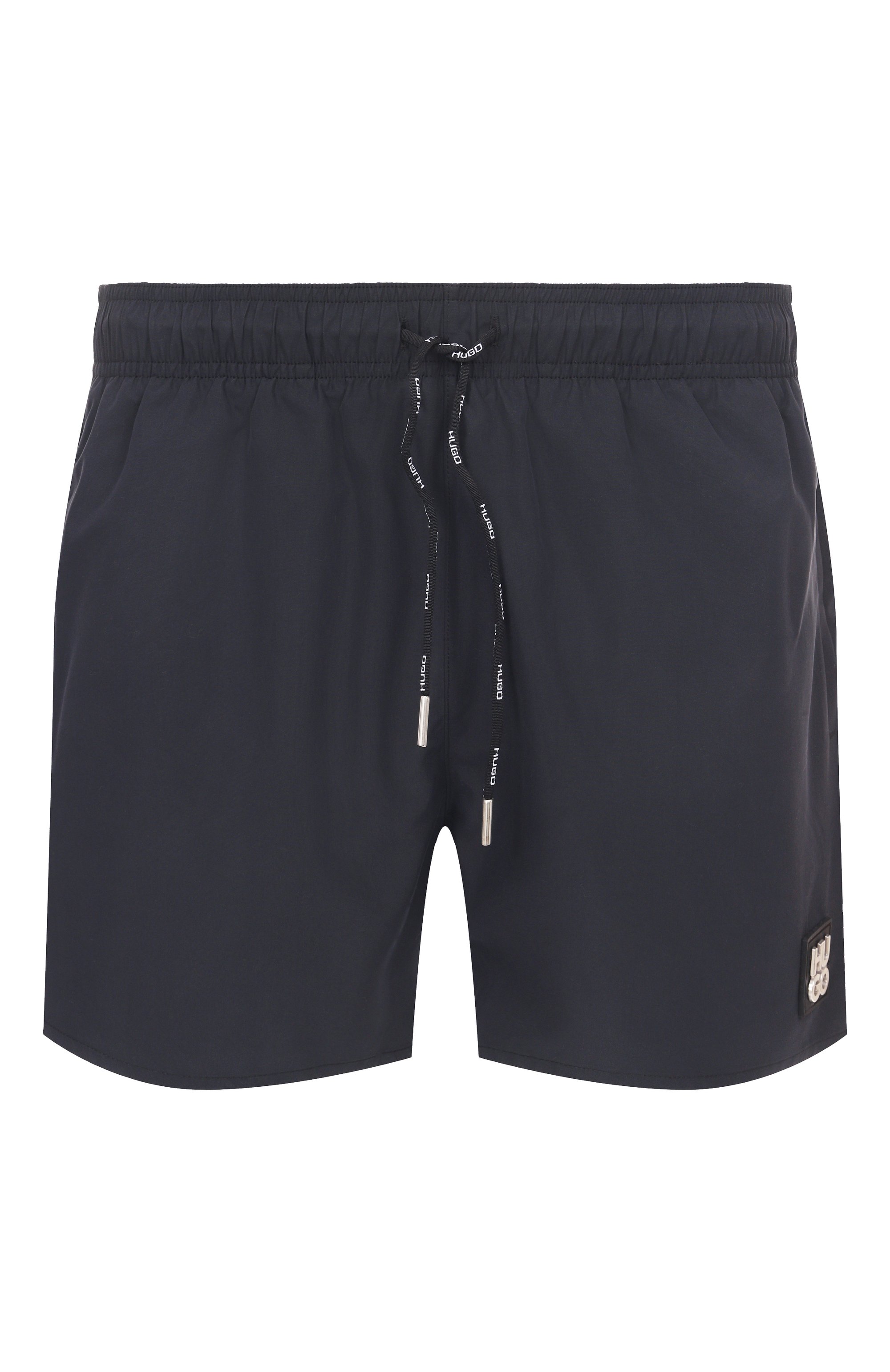 Плавки-шорты HUGO черного цвета по цене 11950 руб., арт. 50483986, фото 1 Плавки-шорты HUGO, арт. 50483986, фото 1