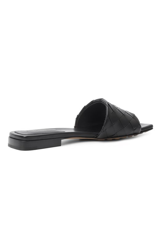 Кожаные шлепанцы Parco Bottega Veneta 837737/V2ED0 Чёрный  837737/V2ED0 Фото 5