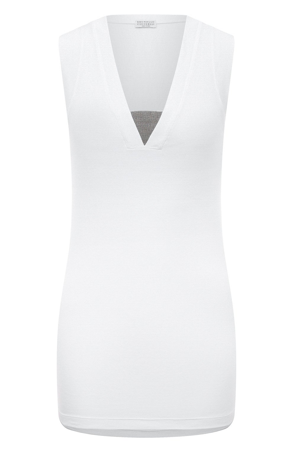 Хлопковый топ BRUNELLO CUCINELLI, арт. M0TC8EL672, фото 1