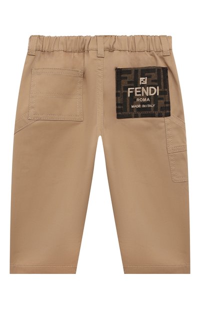 Хлопковые брюки FENDI, арт. BUF223/ADEH, фото 2
