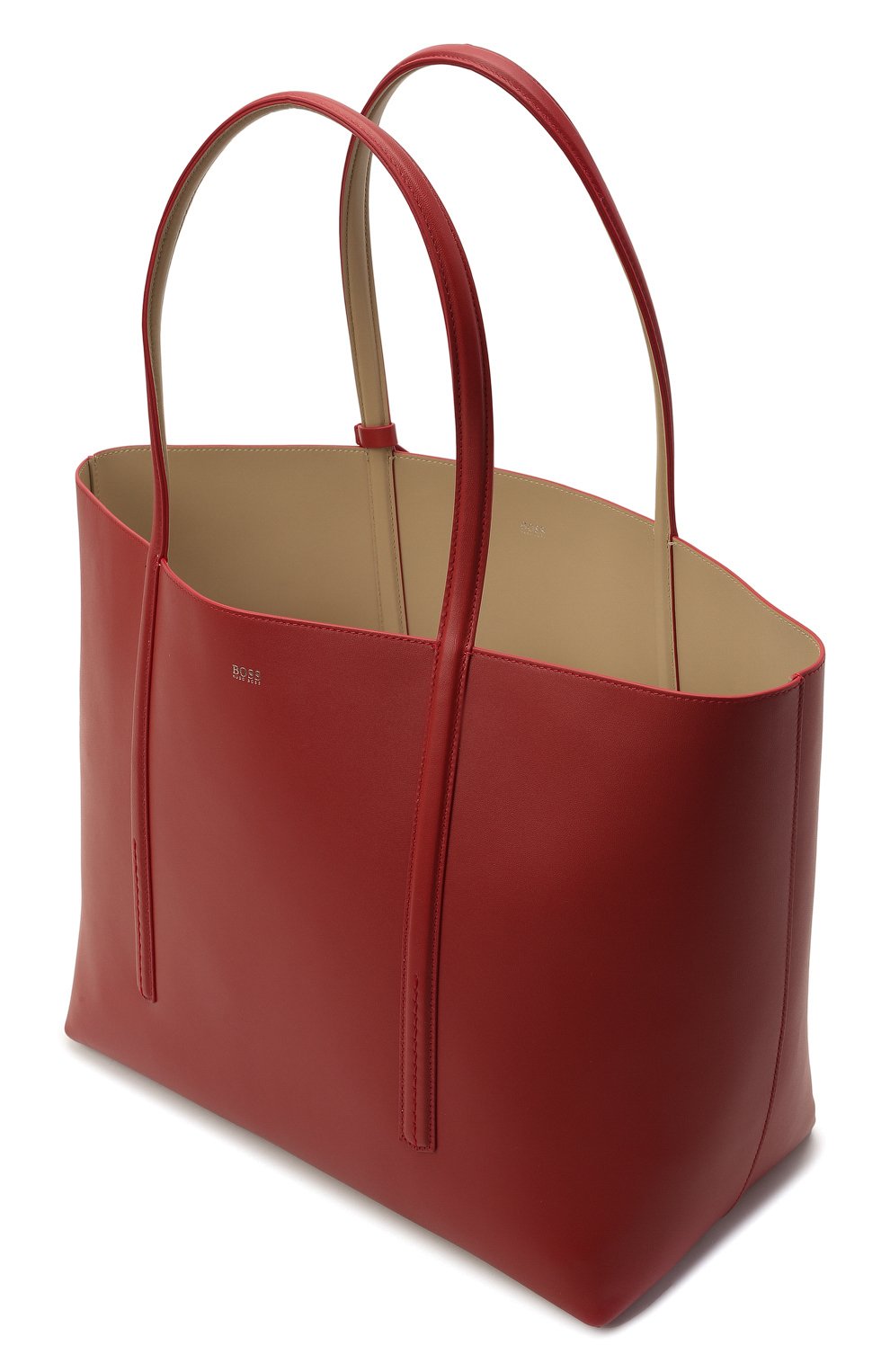Сумка-шопер BOSS красного цвета по цене 44500 руб., арт. 50449120, фото 4 Сумка-шопер BOSS, арт. 50449120, фото 4