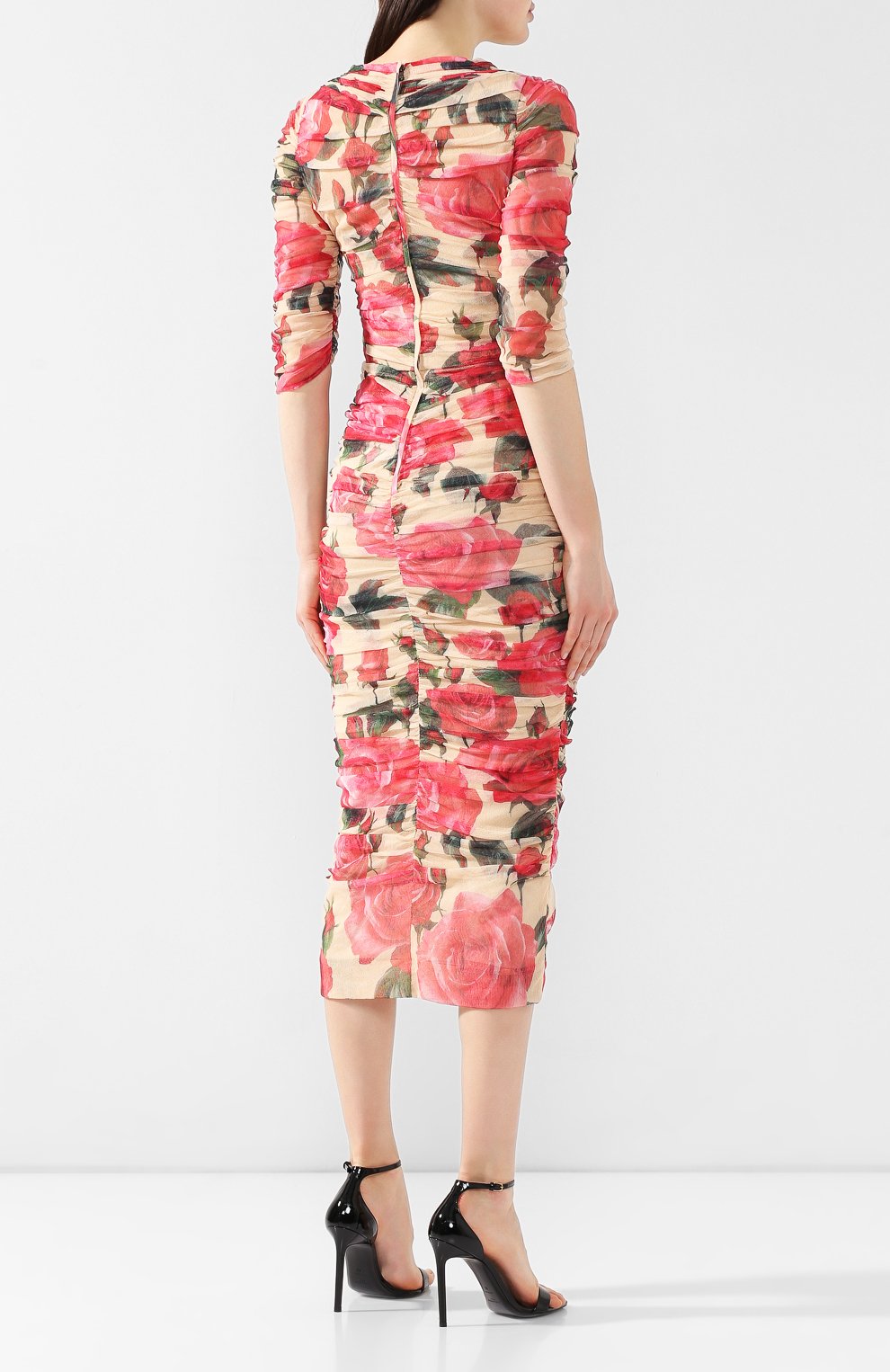 Хлопковое платье DOLCE & GABBANA, арт. F6XD3T/FSEG5, фото 4