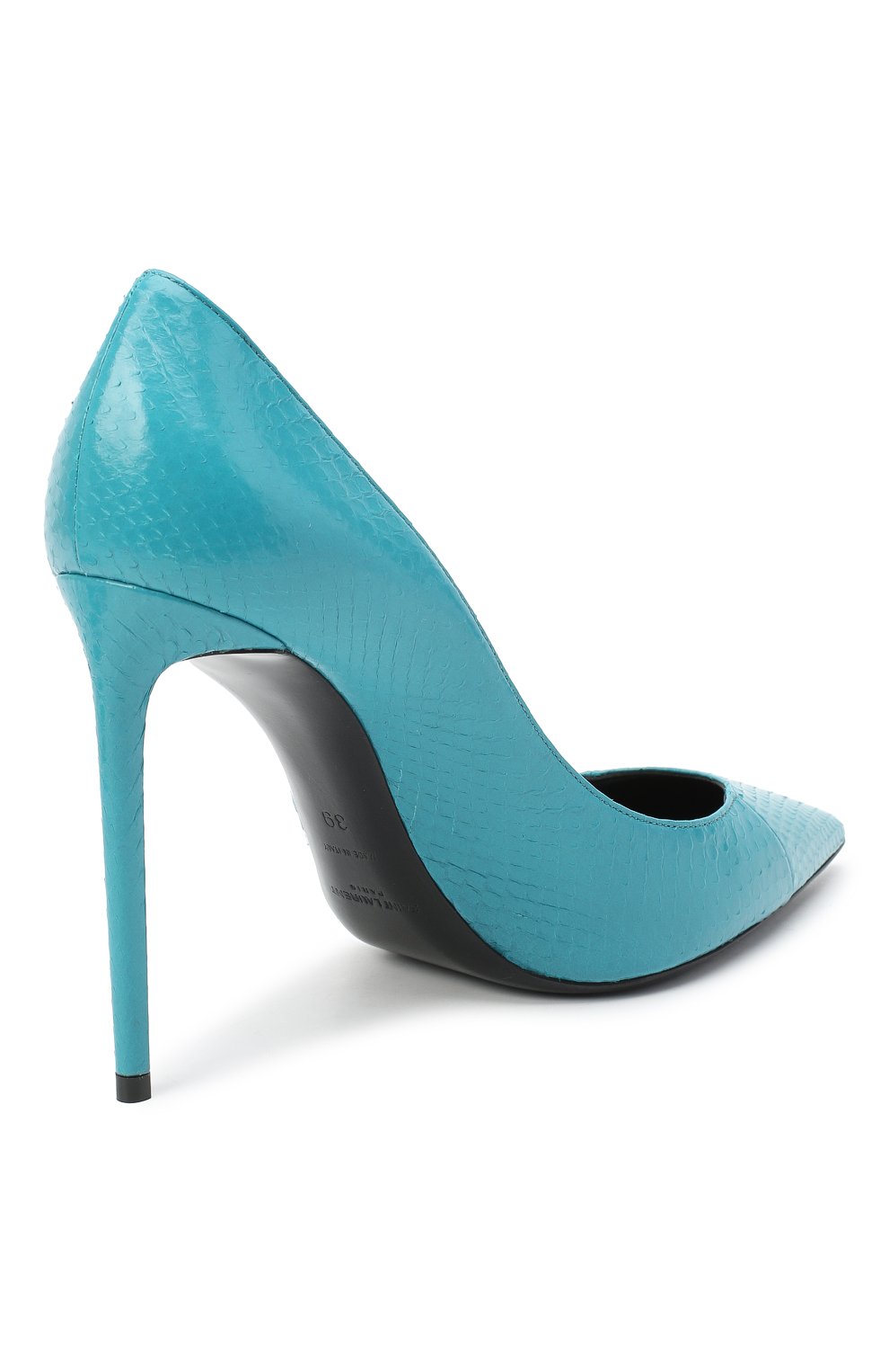 Кожаные туфли zoe SAINT LAURENT, арт. 601734/EX700, фото 4