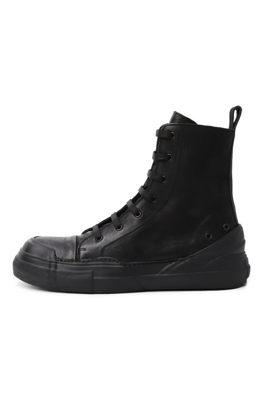 Кожаные кеды Mamba Mattia Capezzani M2531/BAND0LER0 Чёрный  M2531/BAND0LER0 Фото 4