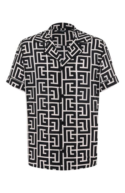 Мужская рубашка из вискозы BALMAIN, арт. FH1HN011/VD01