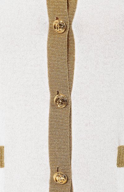 Кардиган из смеси кашемира и шелка GUCCI, арт. 555046/X9M84, фото 5