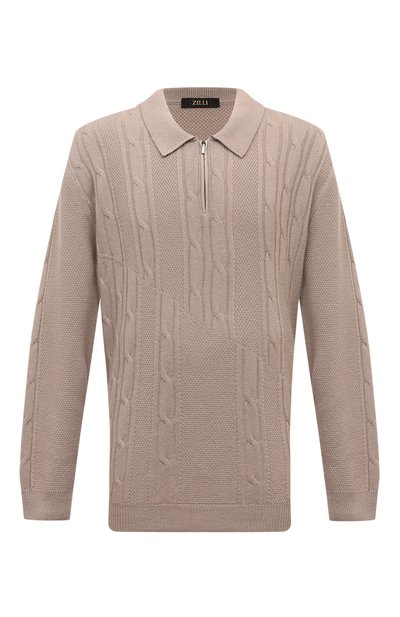 Поло из шерсти и кашемира ZILLI, арт. KZP001M0223VCAB00/64, фото 1
