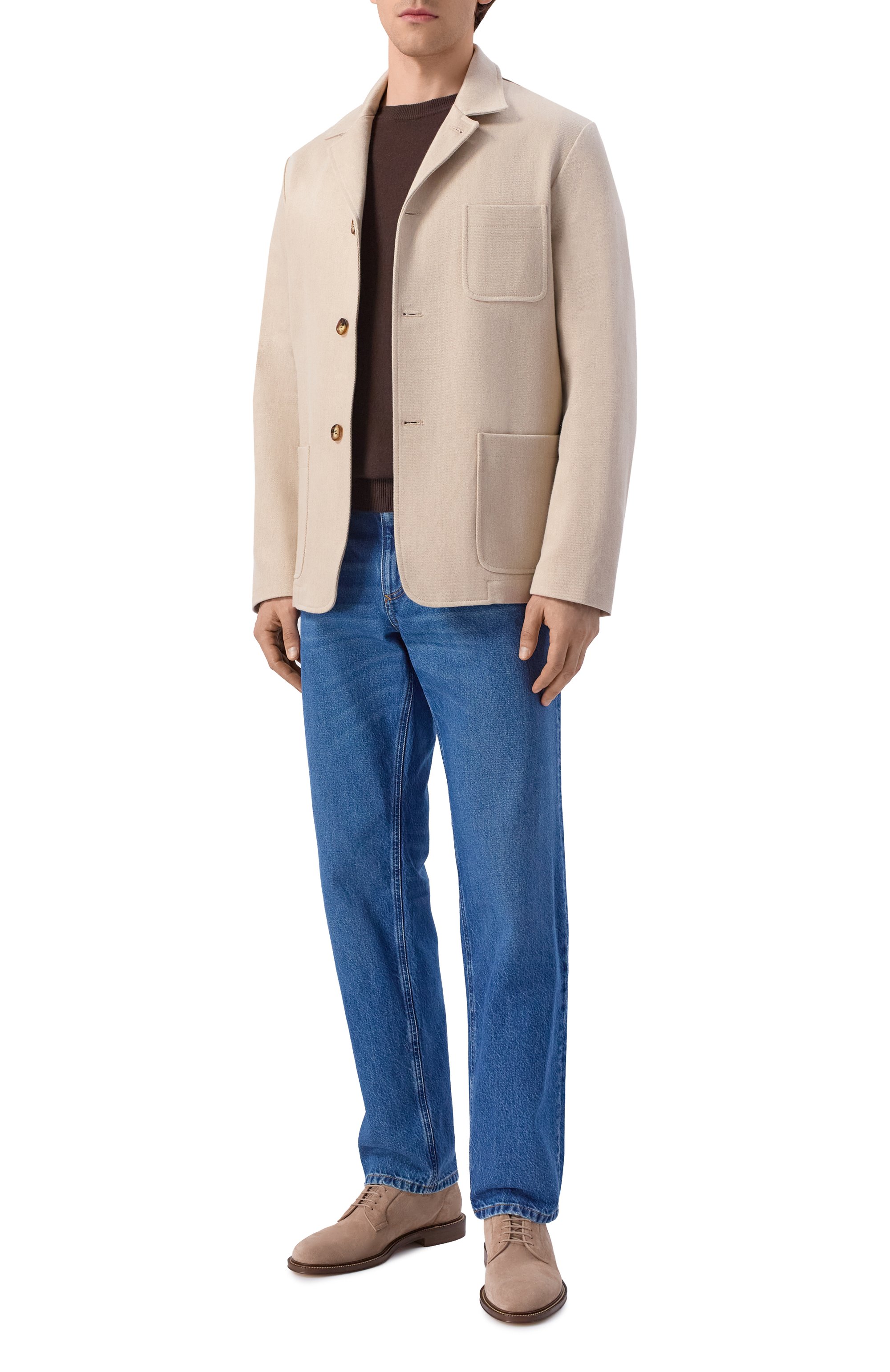 Пиджак из хлопка и льна JACOB COHEN, арт. JUM_I0011 003 T877A RW, фото 2