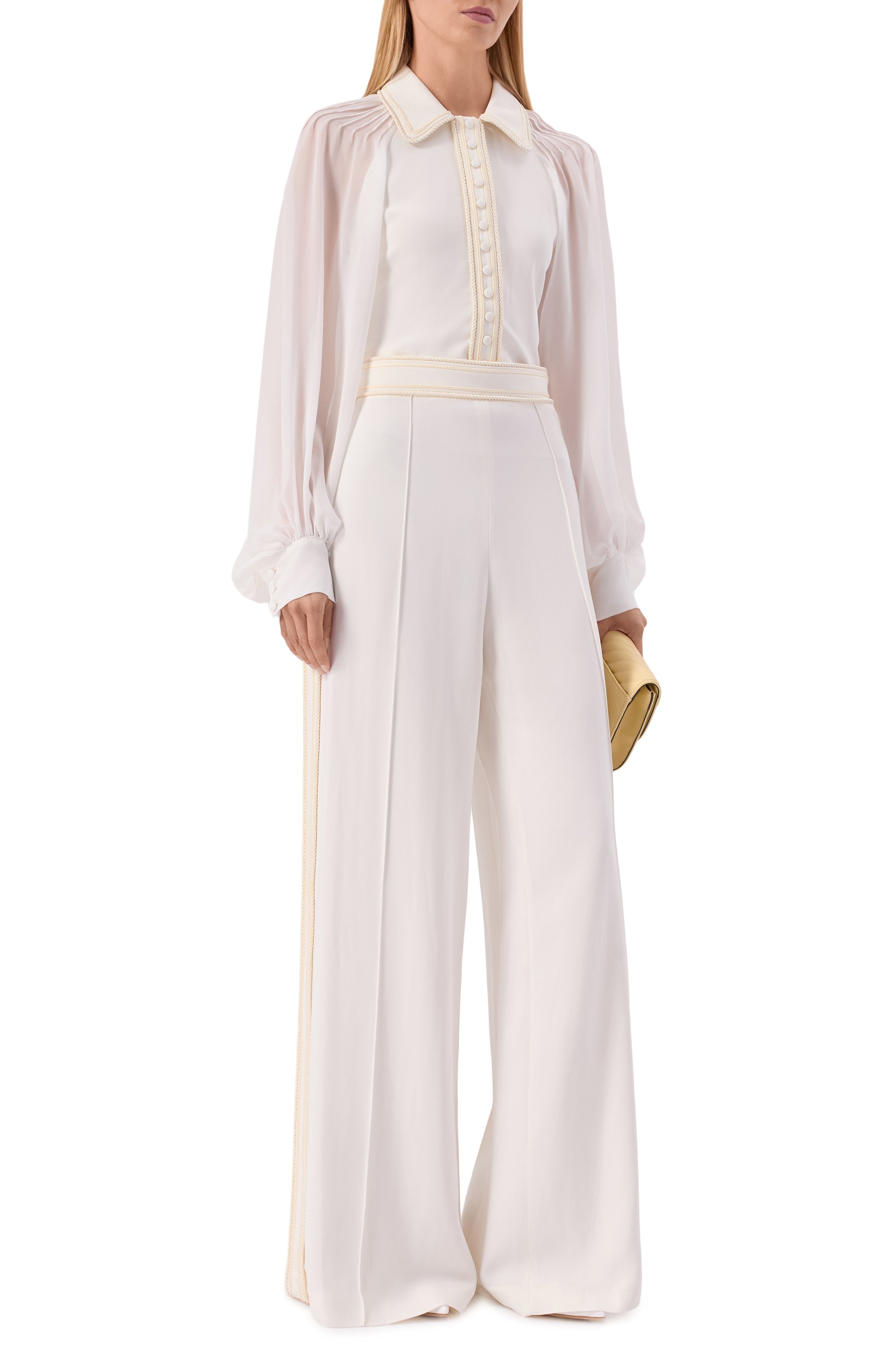 Брюки из вискозы ELIE SAAB, арт. P0146EF25CD020, фото 2