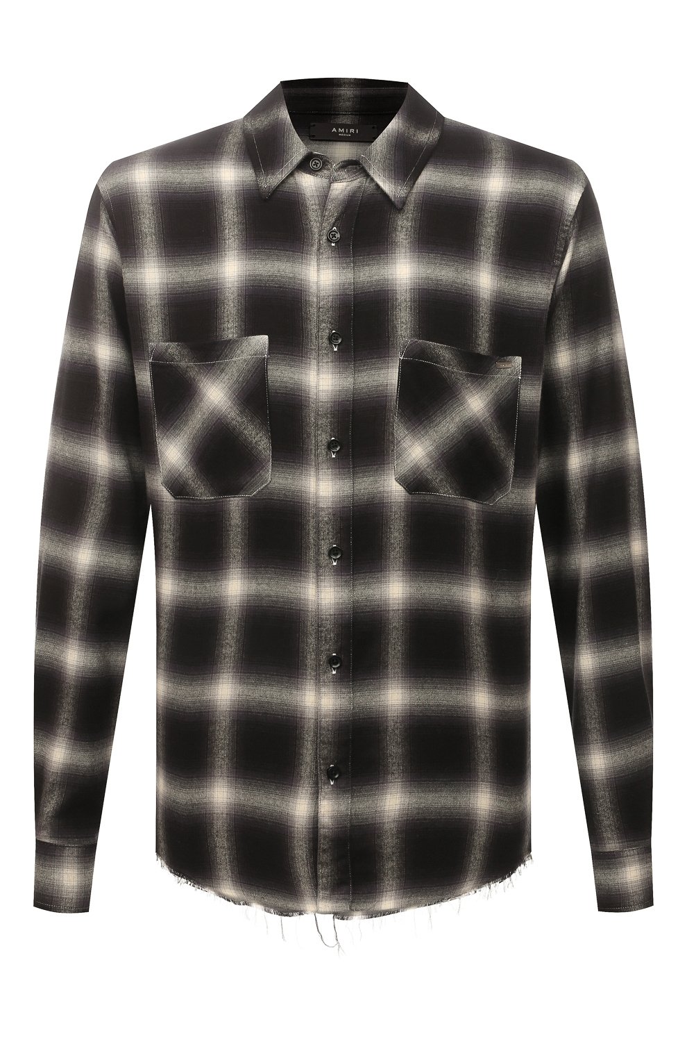 Рубашка из хлопка и вискозы AMIRI, арт. PXMLS004-001, фото 1