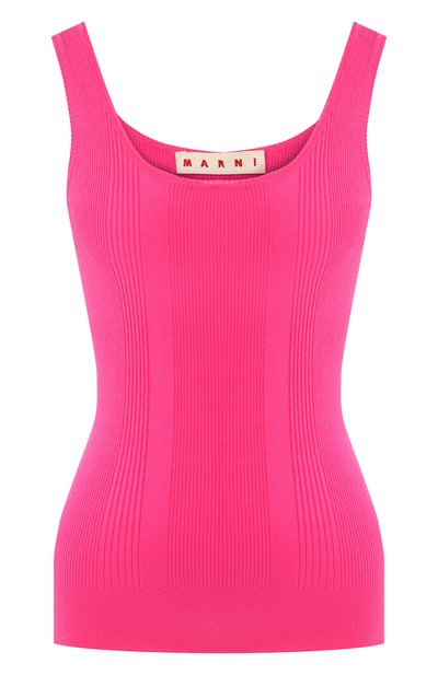 Женская хлопковая майка MARNI, арт. TTMD0026A1/FCL11