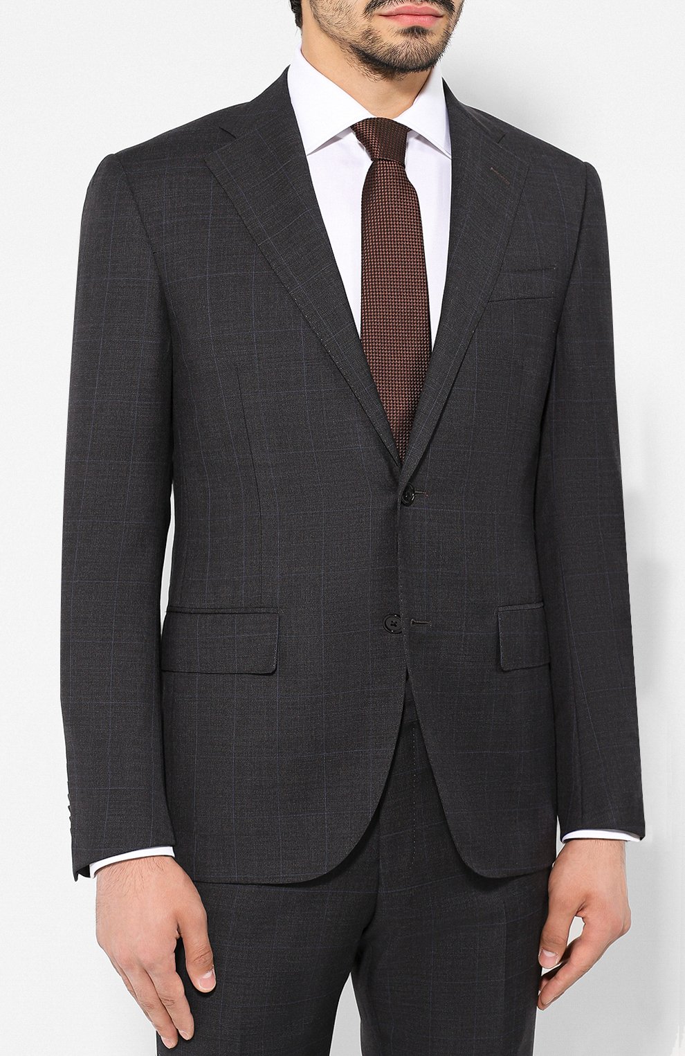 Шерстяной костюм CORNELIANI, арт. 847268-9817013/92 Q1, фото 2