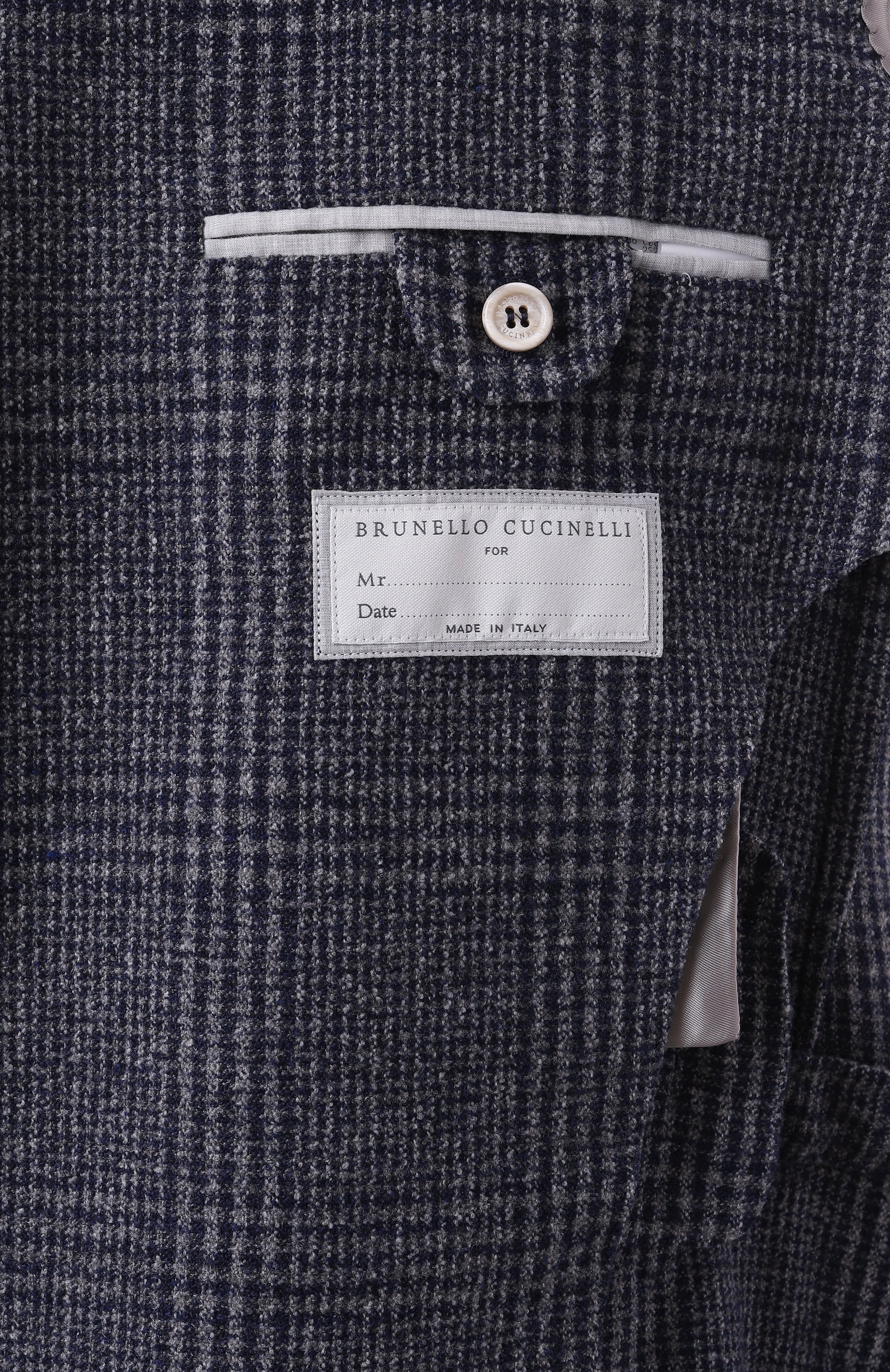 Пиджак из шерсти и шелка BRUNELLO CUCINELLI, арт. MY4367BFD, фото 9