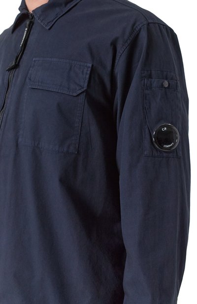 Хлопковая куртка-рубашка C.P. COMPANY, арт. 18CM0S124A110143G, фото 5