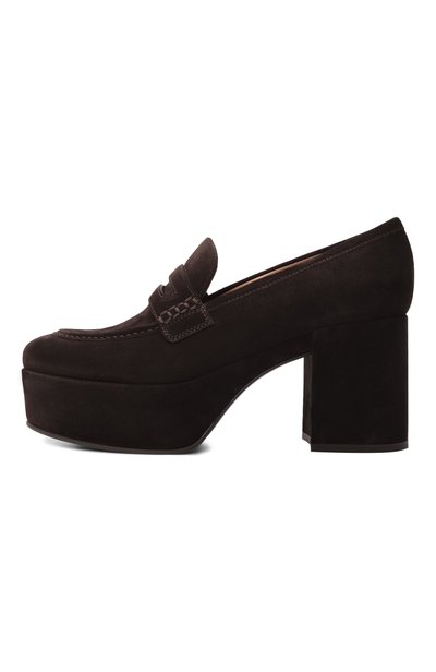 Замшевые туфли jenna 35 GIANVITO ROSSI темно-коричневого цвета по цене 125500 руб., арт. G25363.35RIC.SUEM0KA, фото 4 Замшевые туфли jenna 35 GIANVITO ROSSI, арт. G25363.35RIC.SUEM0KA, фото 4