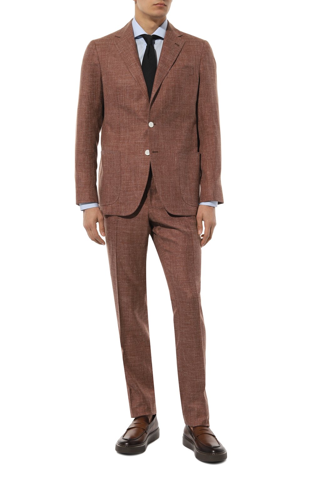 Хлопковая сорочка KITON, арт. UCCH0660102, фото 2