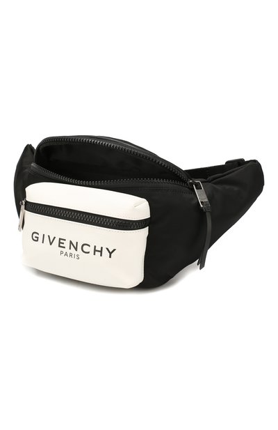 Текстильная поясная сумка light 3 GIVENCHY черно-белого цвета по цене 79950 руб., арт. BK5037K0MJ, фото 4 Текстильная поясная сумка light 3 GIVENCHY, арт. BK5037K0MJ, фото 4
